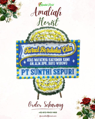 Papan Bunga Duka di Rempoa