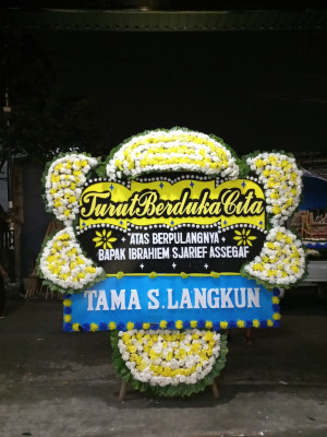 Papan Bunga Duka di Rempoa